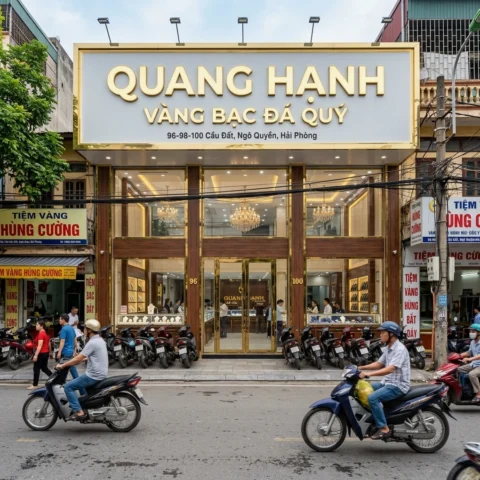Cửa hàng Vàng Quang Hạnh