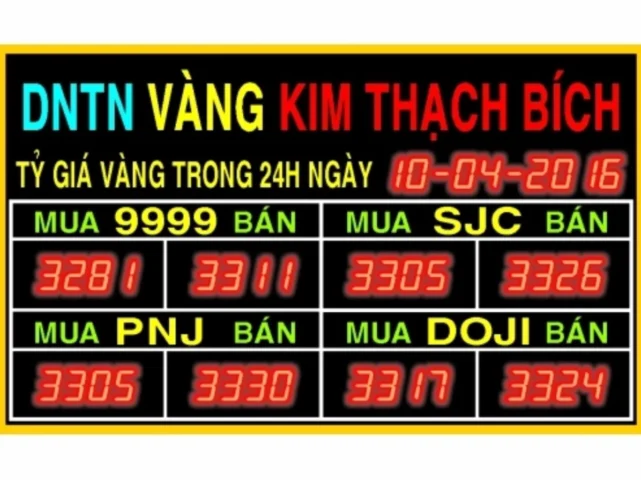 Dự báo giá vàng Kim Túc Phú Yên 2026