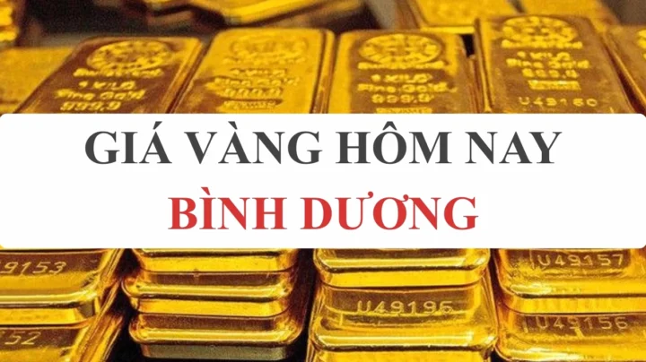 Giá vàng Bình Dương hôm nay