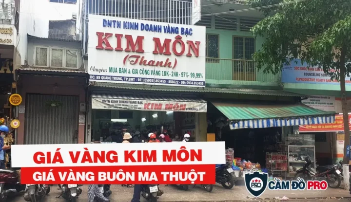 Giá vàng Kim Môn hôm nay và giá vàng tại Buôn Ma Thuột