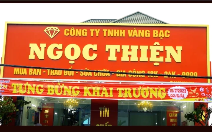 Giá vàng Ngọc Thiện hôm nay tại Quy Nhơn