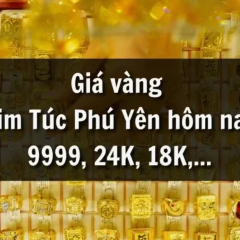 Giá vàng PNJ hôm nay tại Phú Yên