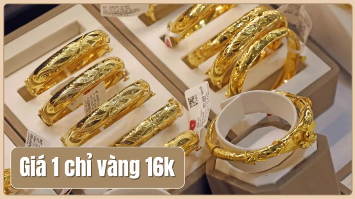 Hình ảnh minh họa sản phẩm vàng 16K