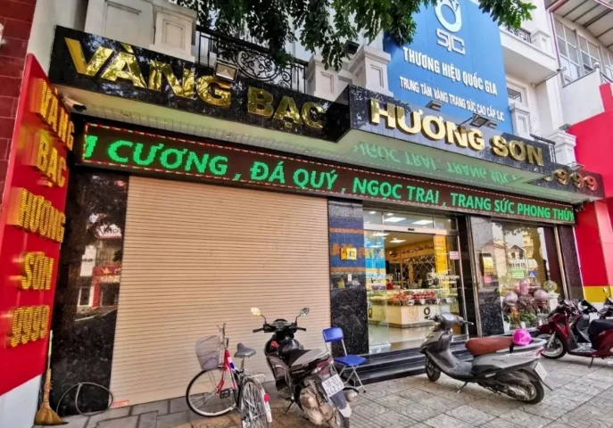 Hoạt động kinh doanh vàng bạc tại Hương Sơn, Ninh Bình