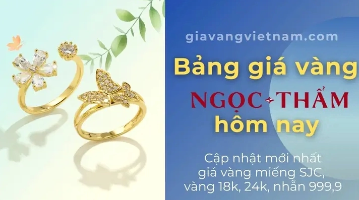 Không gian trưng bày vàng tại tiệm Ngọc Hải