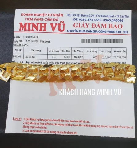 Lưu ý khi giao dịch vàng tại tiệm vàng