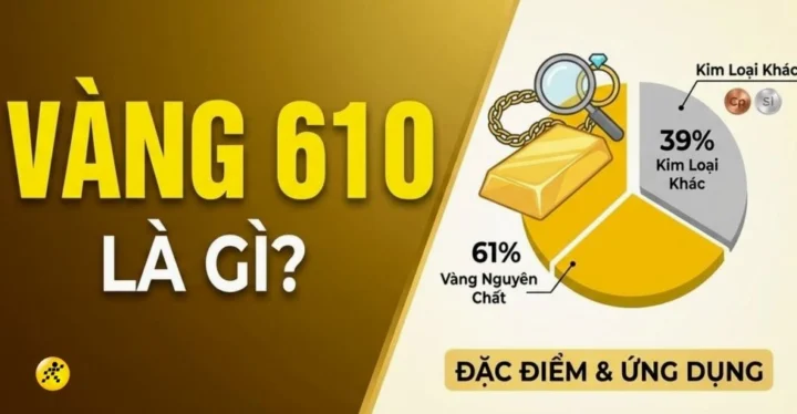 Minh họa giao dịch vàng 610