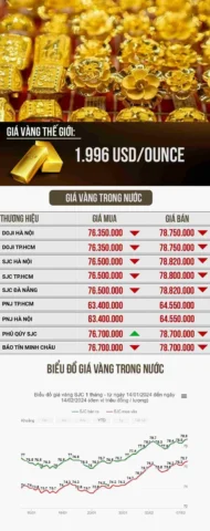 Người dân mua vàng