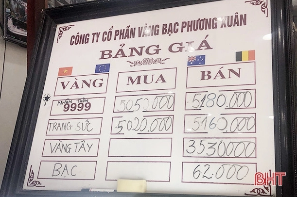 Người dân xem xét mua vàng