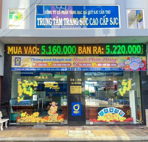 Phân tích thị trường vàng SJC Cần Thơ