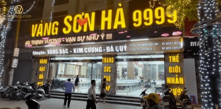 Sản phẩm trang sức vàng cao cấp tại Tiệm Vàng Sơn Hà