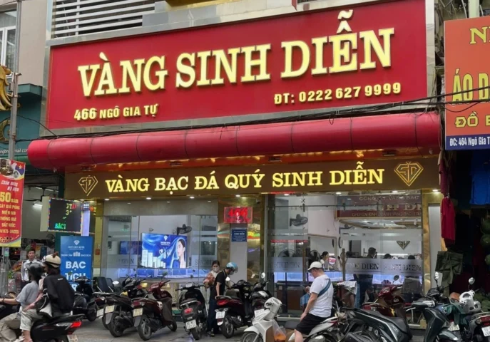 Sản phẩm vàng Sinh Diễn Gold chất lượng cao