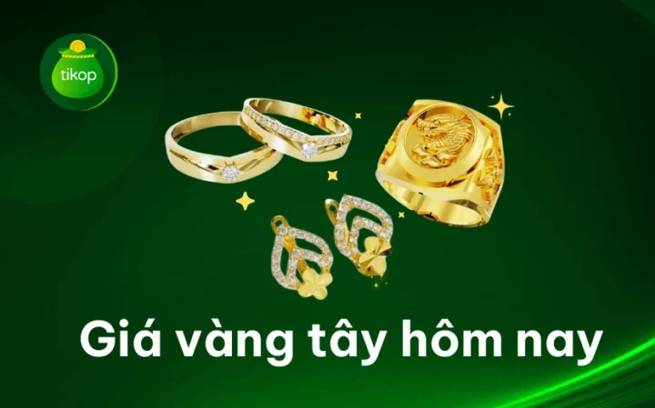 So sánh giá các loại vàng tây, bao gồm vàng 16K