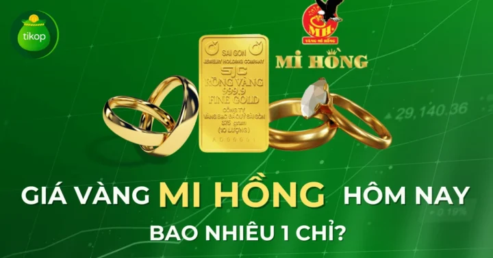 So sánh giá vàng Mi Hồng 18k và 24k