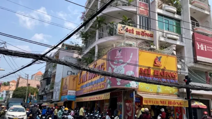 Tiệm vàng Mi Hồng tại đường Bùi Hữu Nghĩa, Bình Thạnh