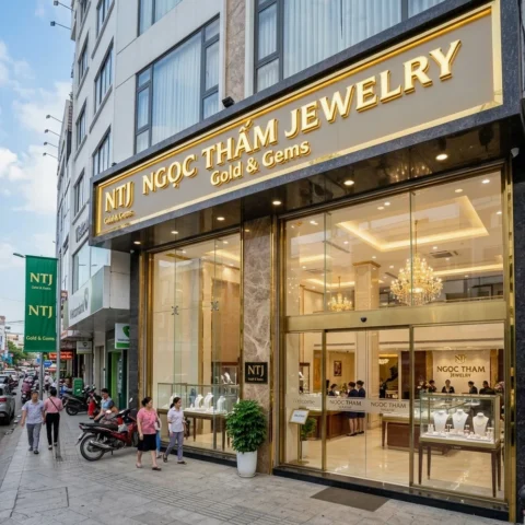 Tiệm vàng Ngọc Thẩm tại miền Tây với các sản phẩm đa dạng