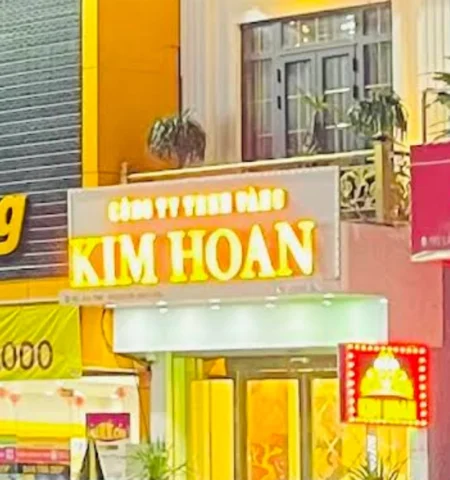 Trang sức vàng kim hoàn tinh xảo