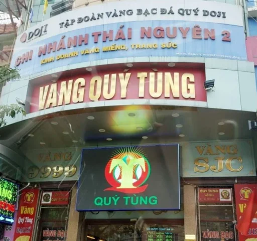 Trang sức vàng tại Quý Tùng Thái Nguyên