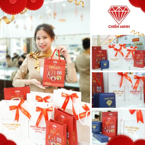 Trang sức vàng được chế tác tinh xảo