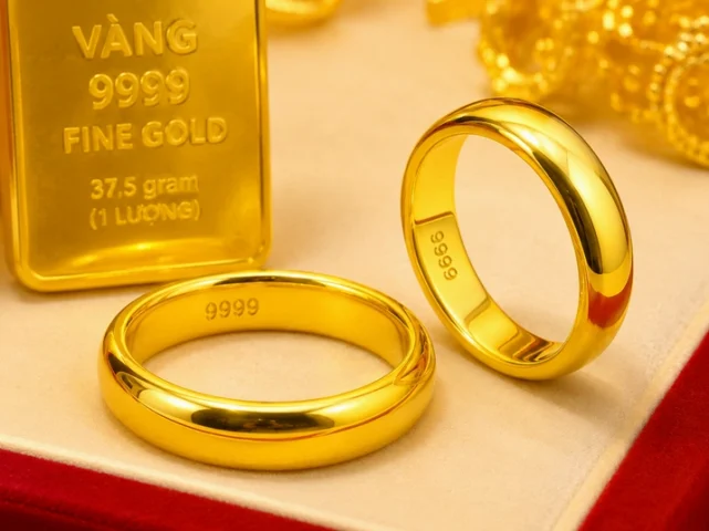 Vàng nhẫn 9999 cao cấp