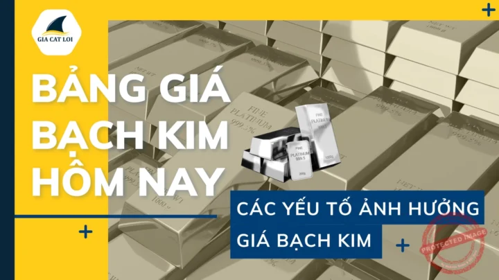 Giá Bạch Kim Hôm Nay Bao Nhiêu 1 Gam? Cập Nhật 2026 Yếu tố ảnh hưởng giá bạch kim